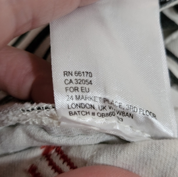 BDG striped jeans size 26 - Picture 8 of 12